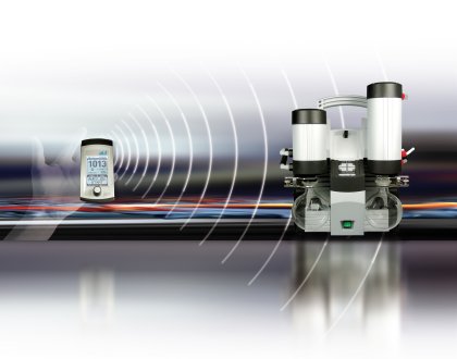Produkt-News: Vakuumpumpsystem mit Funk-Fernbedienung und Steuerung über PC